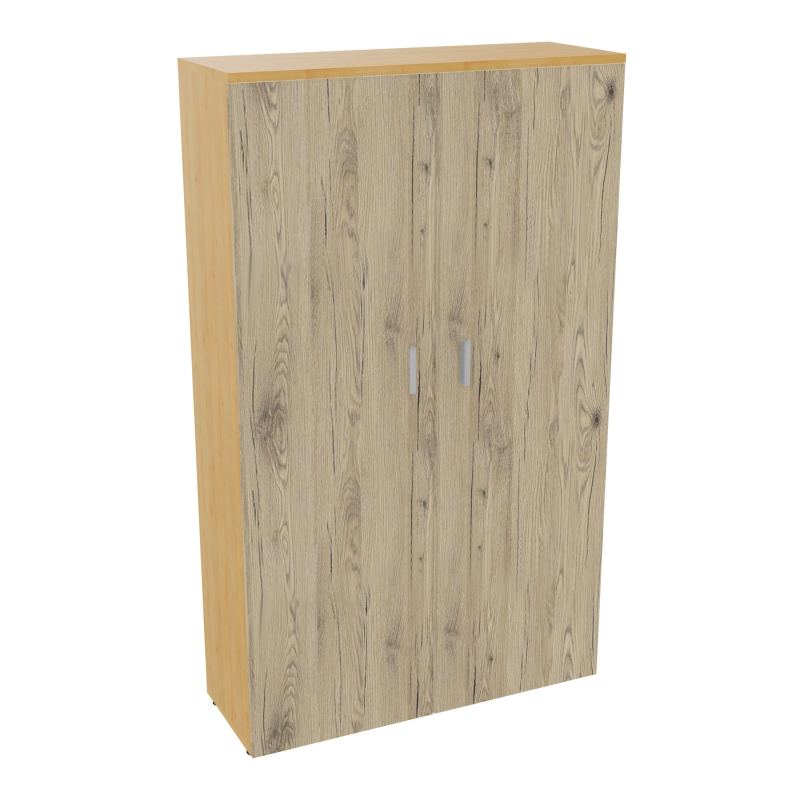 ARMOIRE ARMAND 2PTES BATTANTES H2021 L1200 P432 4 TABLETTES R5 R3 SB