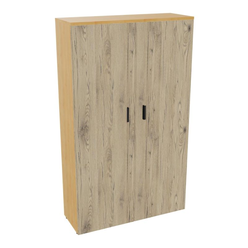 ARMOIRE ARMAND 2PTES BATTANTES H2021 L1200 P432 4 TABLETTES R5 R3 SG