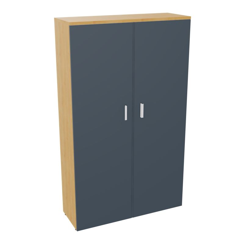 ARMOIRE ARMAND 2PTES BATTANTES H2021 L1200 P432 4 TABLETTES R5 R6 SO