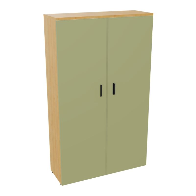 ARMOIRE ARMAND 2PTES BATTANTES H2021 L1200 P432 4 TABLETTES R5 R7 SG