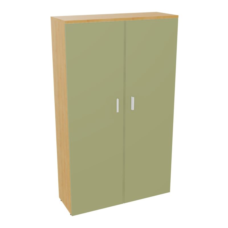 ARMOIRE ARMAND 2PTES BATTANTES H2021 L1200 P432 4 TABLETTES R5 R7 SO