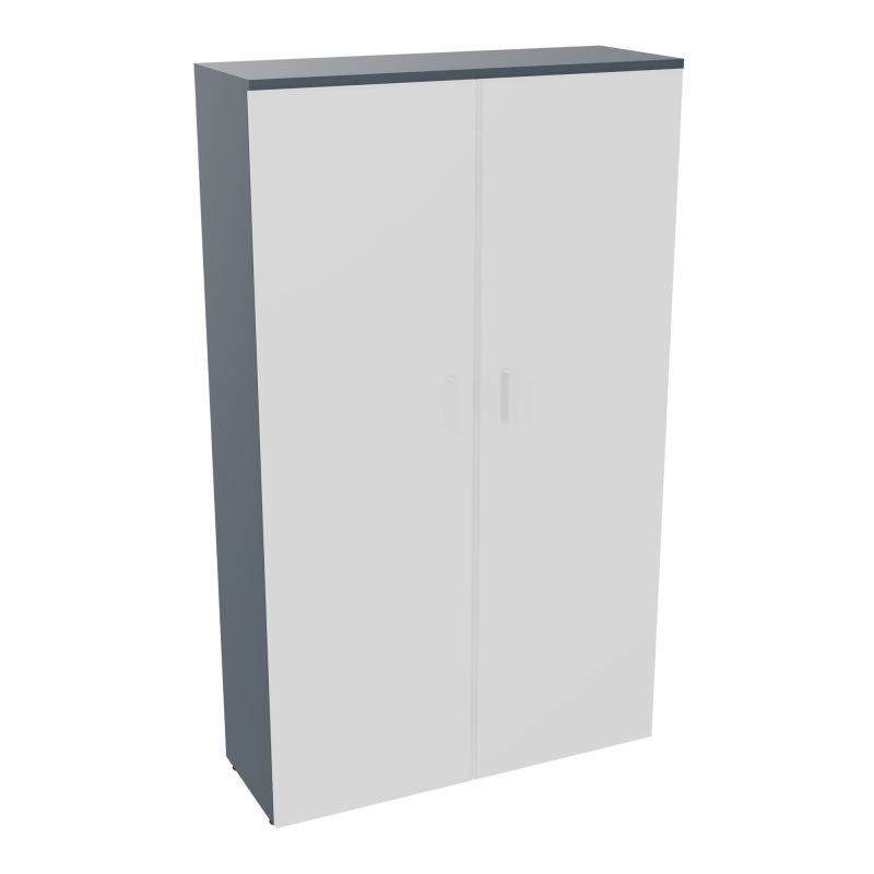 ARMOIRE ARMAND 2PTES BATTANTES H2021 L1200 P432 4 TABLETTES R6 MG SO