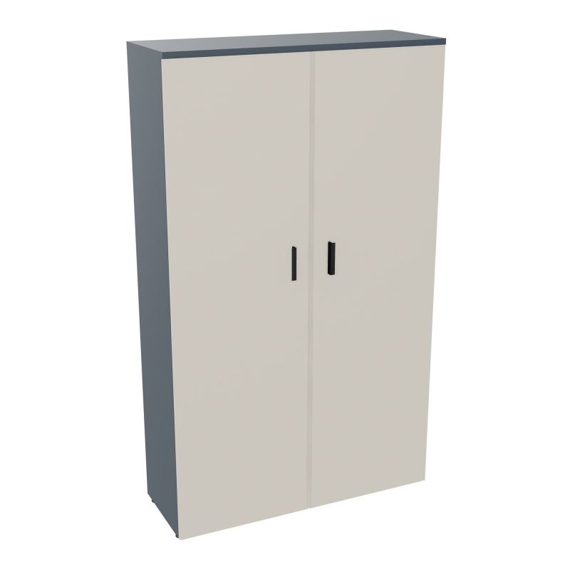 ARMOIRE ARMAND 2PTES BATTANTES H2021 L1200 P432 4 TABLETTES R6 N5 SG