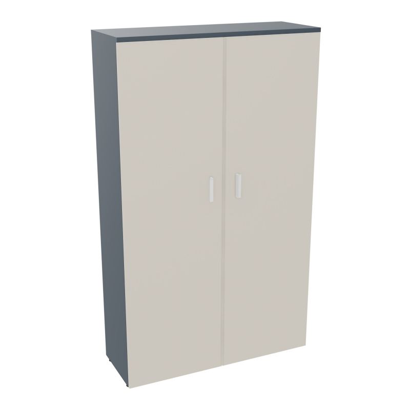 ARMOIRE ARMAND 2PTES BATTANTES H2021 L1200 P432 4 TABLETTES R6 N5 SO