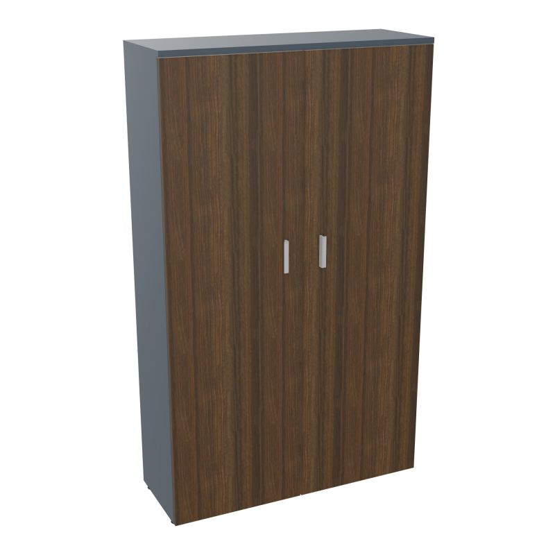 ARMOIRE ARMAND 2PTES BATTANTES H2021 L1200 P432 4 TABLETTES R6 N6 SB