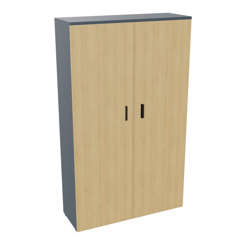 ARMOIRE ARMAND 2PTES BATTANTES H2021 L1200 P432 4 TABLETTES R6 R1 SG