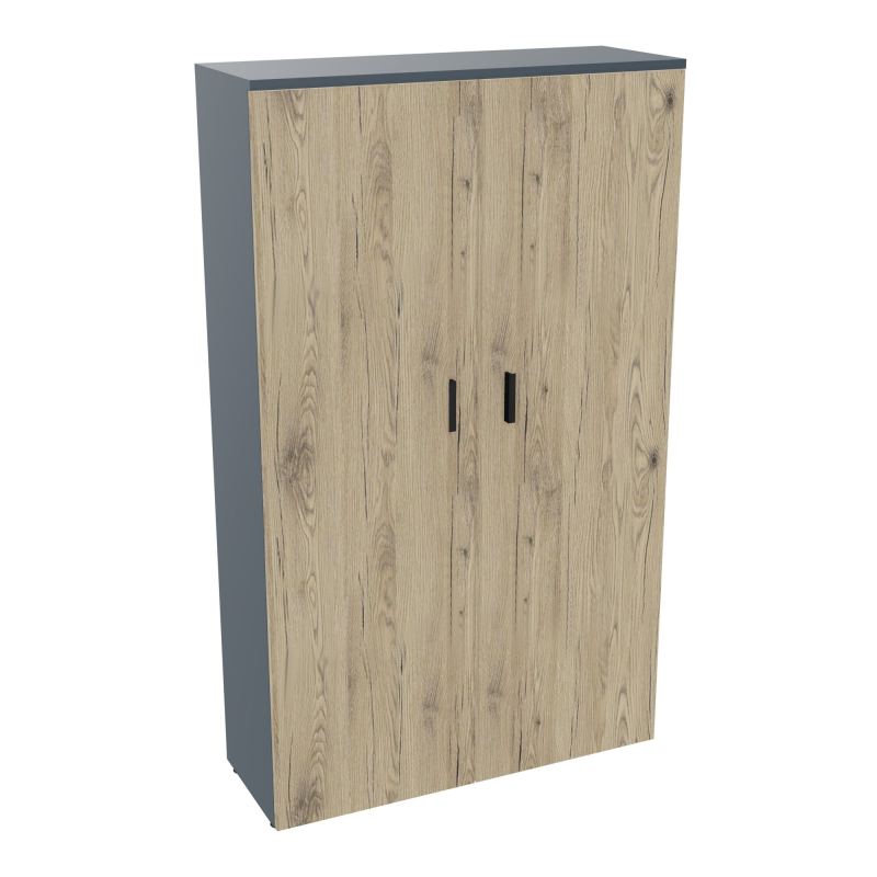 ARMOIRE ARMAND 2PTES BATTANTES H2021 L1200 P432 4 TABLETTES R6 R3 SG