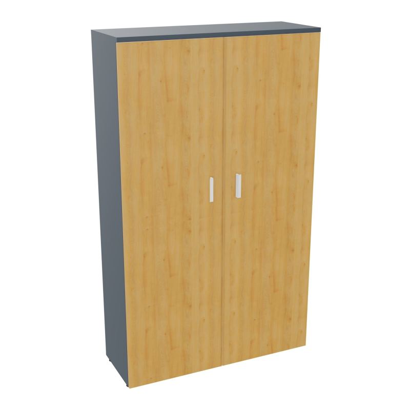 ARMOIRE ARMAND 2PTES BATTANTES H2021 L1200 P432 4 TABLETTES R6 R5 SO