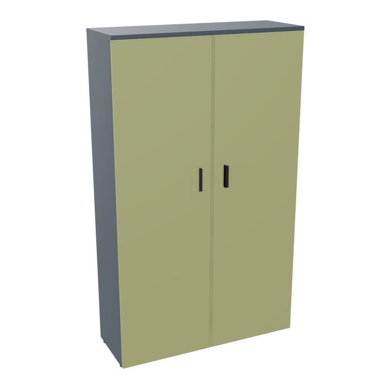 ARMOIRE ARMAND 2PTES BATTANTES H2021 L1200 P432 4 TABLETTES R6 R7 SG