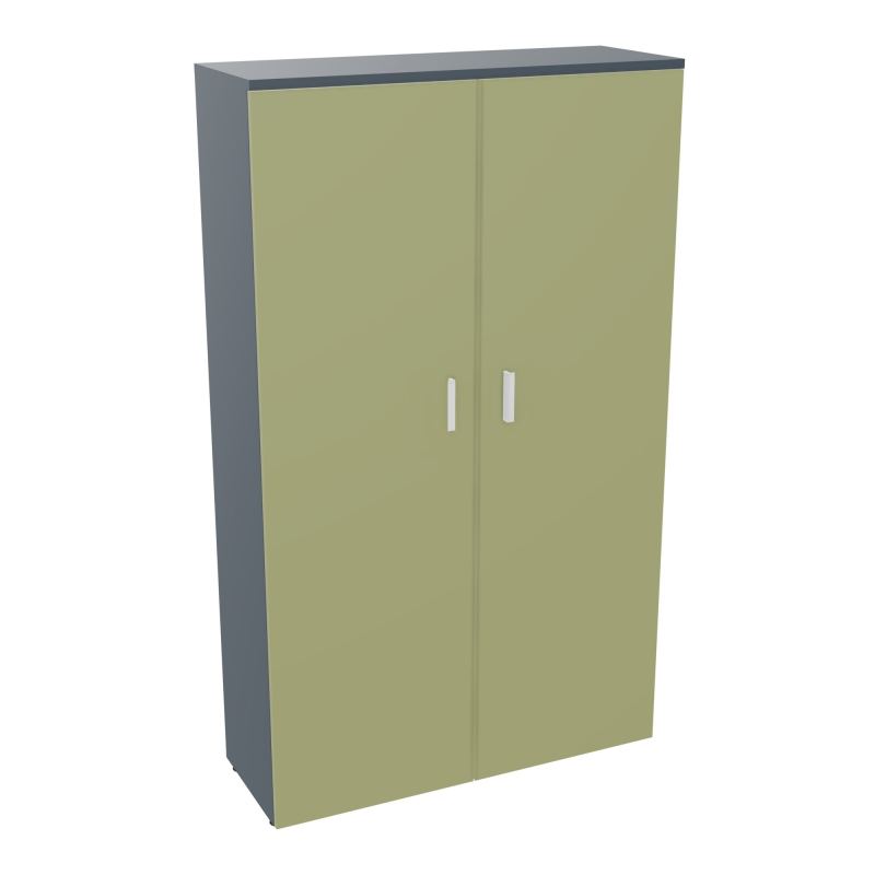 ARMOIRE ARMAND 2PTES BATTANTES H2021 L1200 P432 4 TABLETTES R6 R7 SO