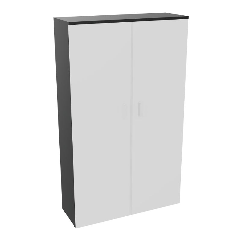 ARMOIRE ARMAND 2PTES BATTANTES H2021 L1200 P432 4 TABLETTES R9 MG SO