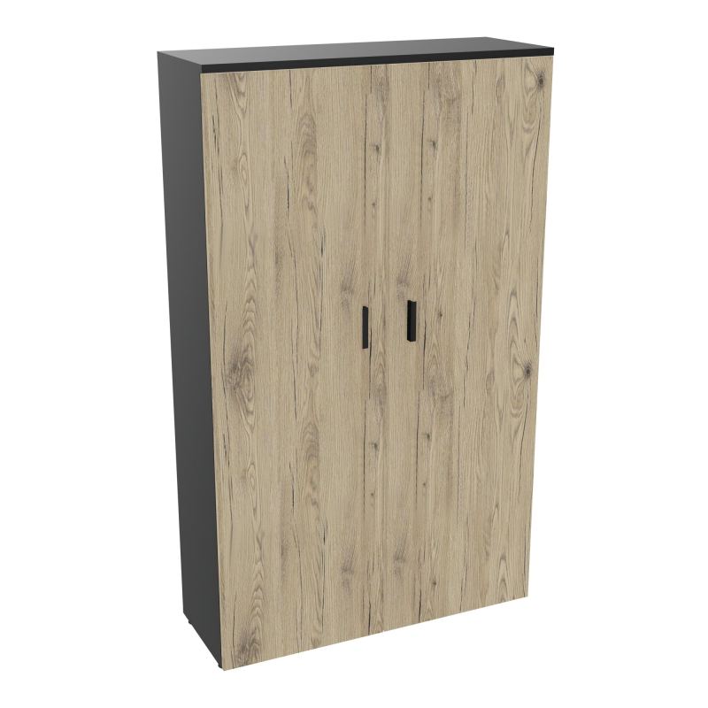 ARMOIRE ARMAND 2PTES BATTANTES H2021 L1200 P432 4 TABLETTES R9 R3 SG