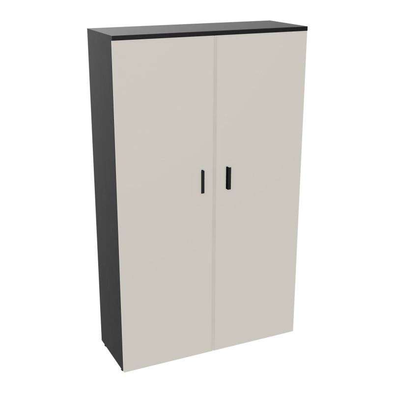ARMOIRE ARMAND 2PTES BATTANTES H2021 L1200 P432 4 TABLETTES RK N5 SG