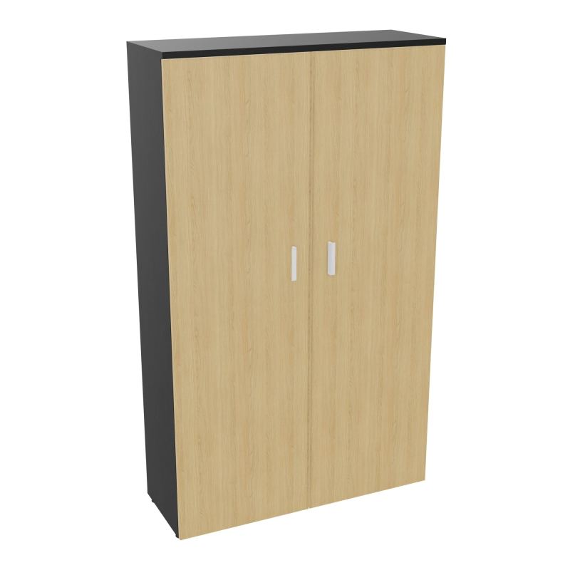ARMOIRE ARMAND 2PTES BATTANTES H2021 L1200 P432 4 TABLETTES RK R1 SO