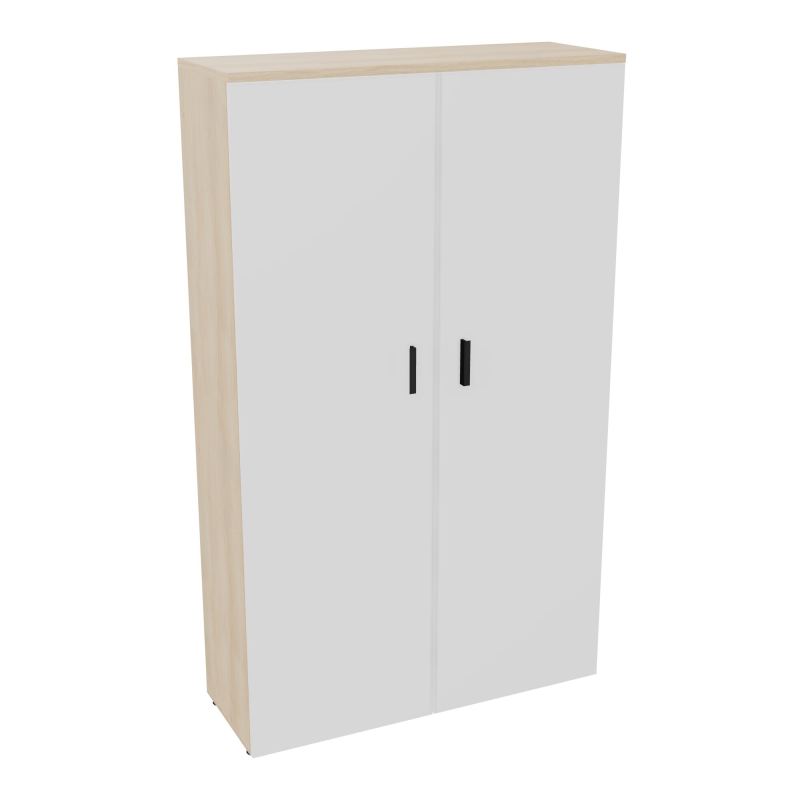 ARMOIRE ARMAND 2PTES BATTANTES H2021 L1200 P432 4 TABLETTESRZ MG SG