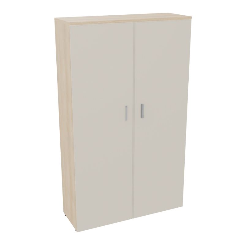 ARMOIRE ARMAND 2PTES BATTANTES H2021 L1200 P432 4 TABLETTESRZ N5 SB