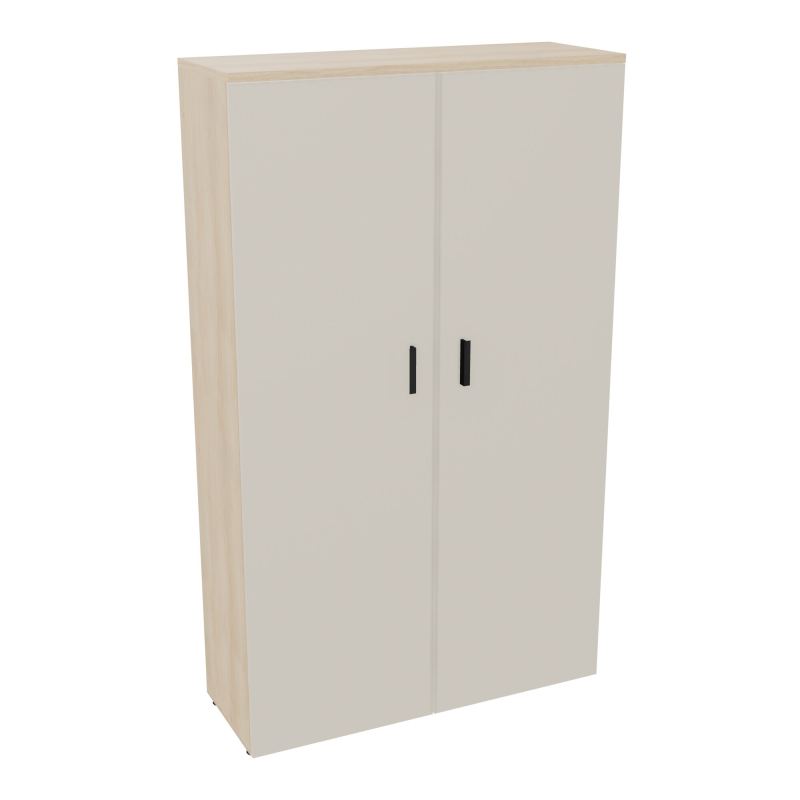 ARMOIRE ARMAND 2PTES BATTANTES H2021 L1200 P432 4 TABLETTESRZ N5 SG