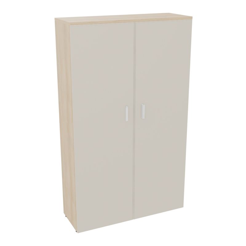 ARMOIRE ARMAND 2PTES BATTANTES H2021 L1200 P432 4 TABLETTESRZ N5 SO