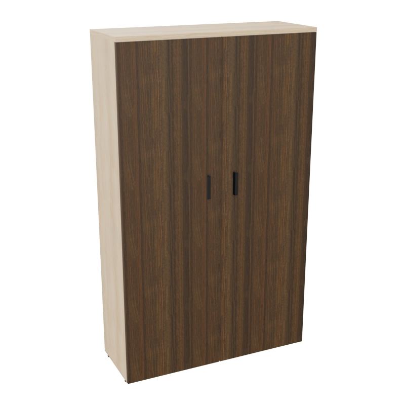 ARMOIRE ARMAND 2PTES BATTANTES H2021 L1200 P432 4 TABLETTESRZ N6 SG