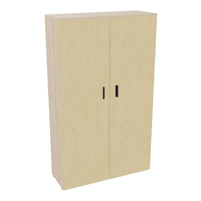 ARMOIRE ARMAND 2PTES BATTANTES H2021 L1200 P432 4 TABLETTESRZ N8 SG