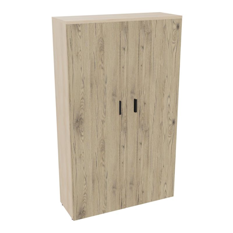 ARMOIRE ARMAND 2PTES BATTANTES H2021 L1200 P432 4 TABLETTESRZ R3 SG