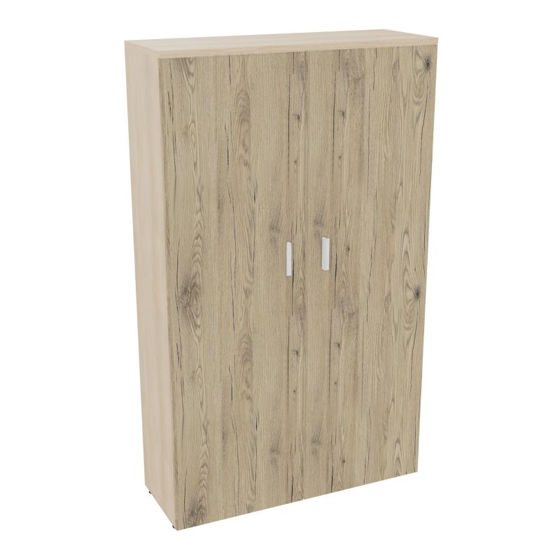 ARMOIRE ARMAND 2PTES BATTANTES H2021 L1200 P432 4 TABLETTESRZ R3 SO