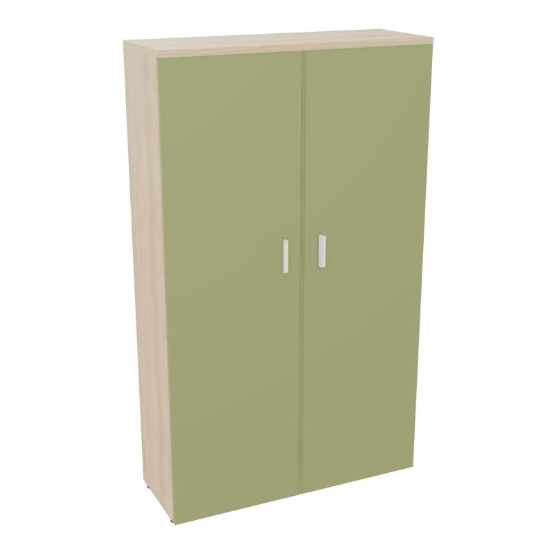 ARMOIRE ARMAND 2PTES BATTANTES H2021 L1200 P432 4 TABLETTES RZ R7 SO