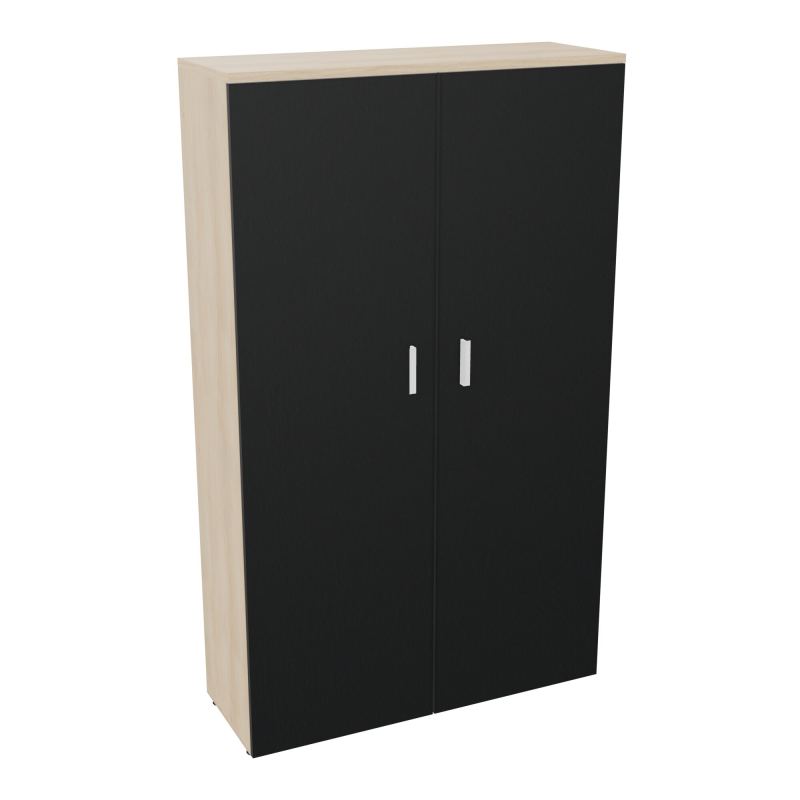 ARMOIRE ARMAND 2PTES BATTANTES H2021 L1200 P432 4 TABLETTES RZ R9 SO