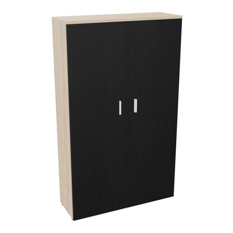 ARMOIRE ARMAND 2PTES BATTANTES H2021 L1200 P432 4 TABLETTES RZ RK SO