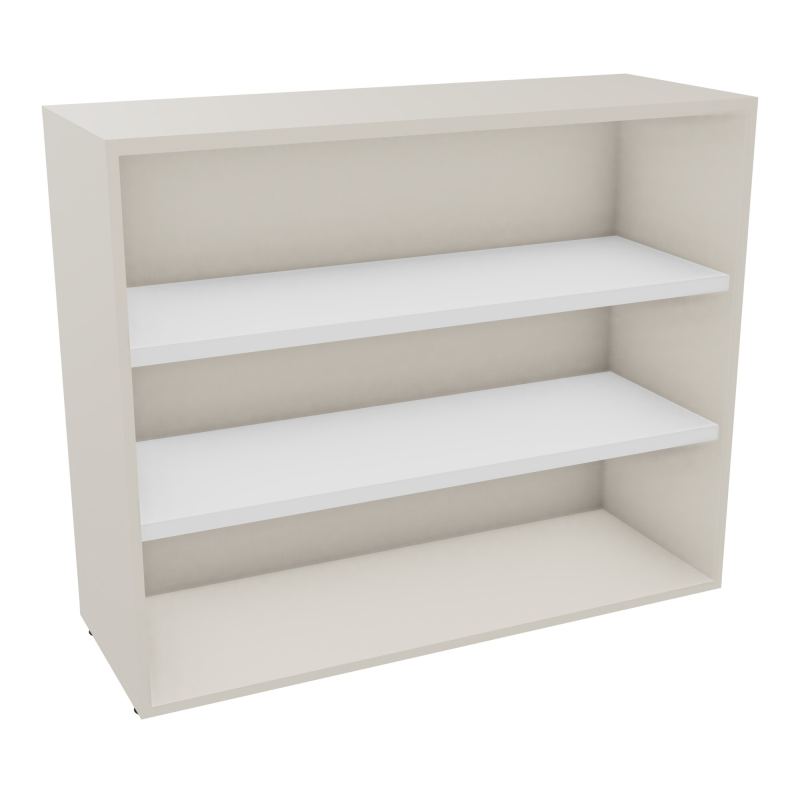 ARMAND BIBLIO MELA L1200 H1000 P432 TOP ASSORTI AU CORPS 2 TABLETTES N5