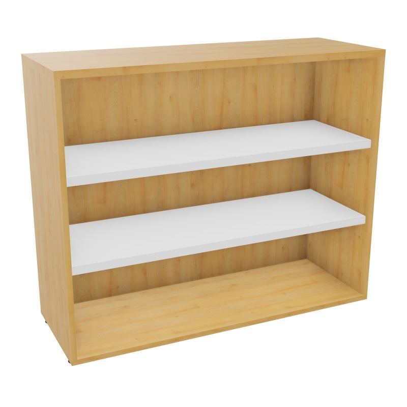 ARMAND BIBLIO MELA L1200 H1000 P432 TOP ASSORTI AU CORPS 2 TABLETTES R5