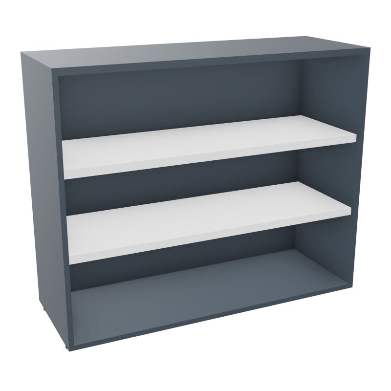 ARMAND BIBLIO MELA L1200 H1000 P432 TOP ASSORTI AU CORPS 2 TABLETTES R6
