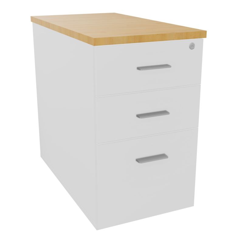 EXTENSION SUR CAISSON HAUTEUR P80XL43,2 cm - 3 TIROIRS DONT 1DS TOP EP25MM MG R5 SB