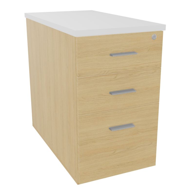 EXTENSION SUR CAISSON HAUTEURP80XL43,2 cm - 3 TIROIRS DONT 1DS TOP EP25MM R1 MG SB