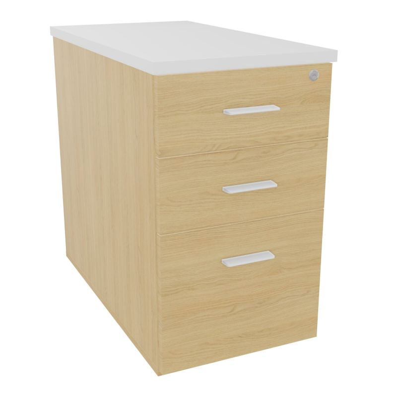 EXTENSION SUR CAISSON HAUTEURP80XL43,2 cm - 3 TIROIRS DONT 1DS TOP EP25MM R1 MG SO