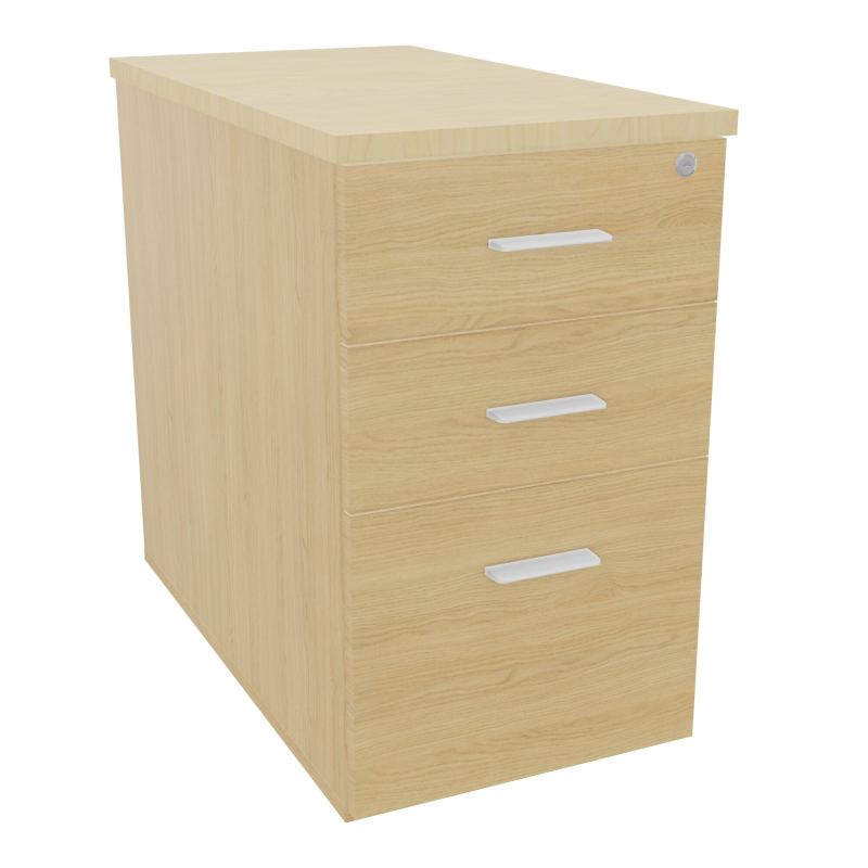 EXTENSION SUR CAISSON HAUTEUR P80XL43,2 cm - 3 TIROIRS DONT 1DS TOP EP25MM R1 N8 SO
