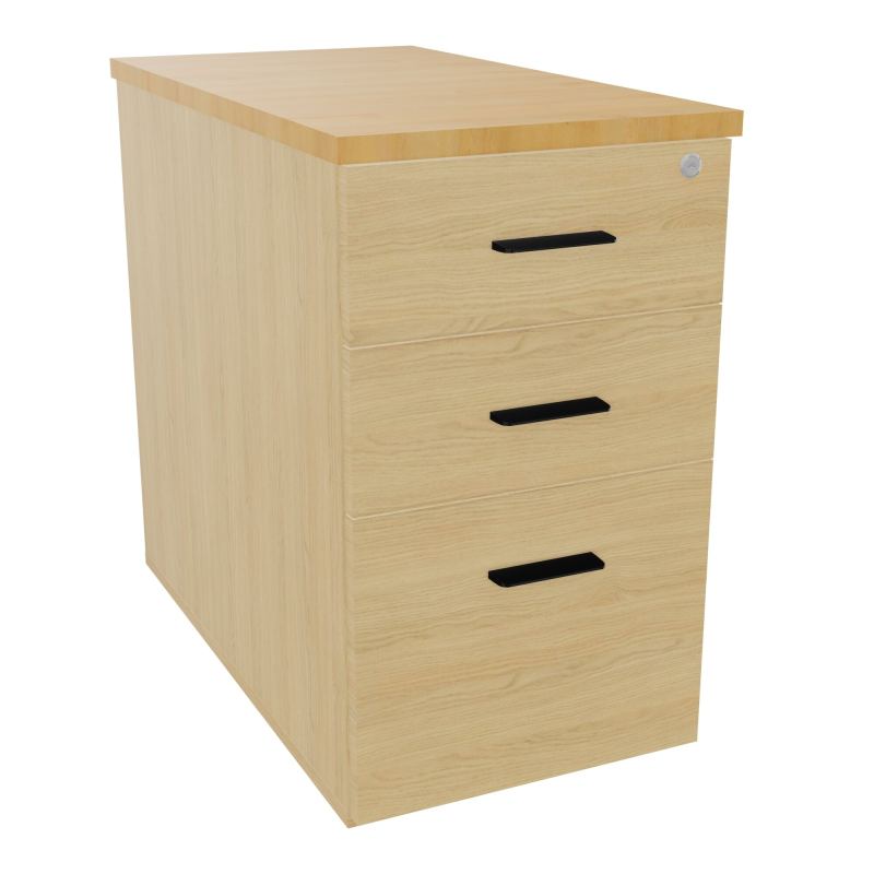 EXTENSION SUR CAISSON HAUTEUR P80XL43,2 cm - 3 TIROIRS DONT 1DS TOP EP25MM R1 R5 SG