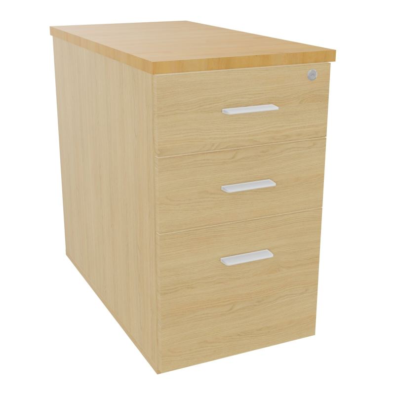 EXTENSION SUR CAISSON HAUTEUR P80XL43,2 cm - 3 TIROIRS DONT 1DS TOP EP25MM R1 R5 SO