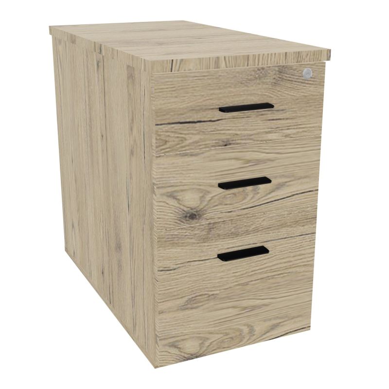 EXTENSION SUR CAISSON HAUTEURP80XL43,2 cm - 3 TIROIRS DONT 1DS TOP EP25MM R3 R3 SG