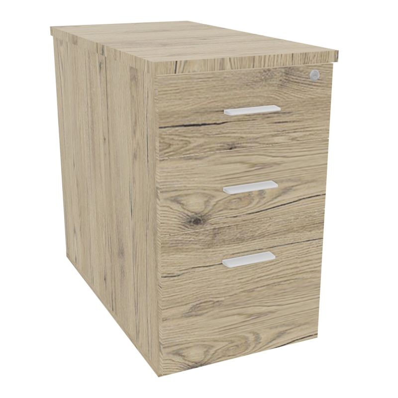 EXTENSION SUR CAISSON HAUTEURP80XL43,2 cm - 3 TIROIRS DONT 1DS TOP EP25MM R3 R3 SO