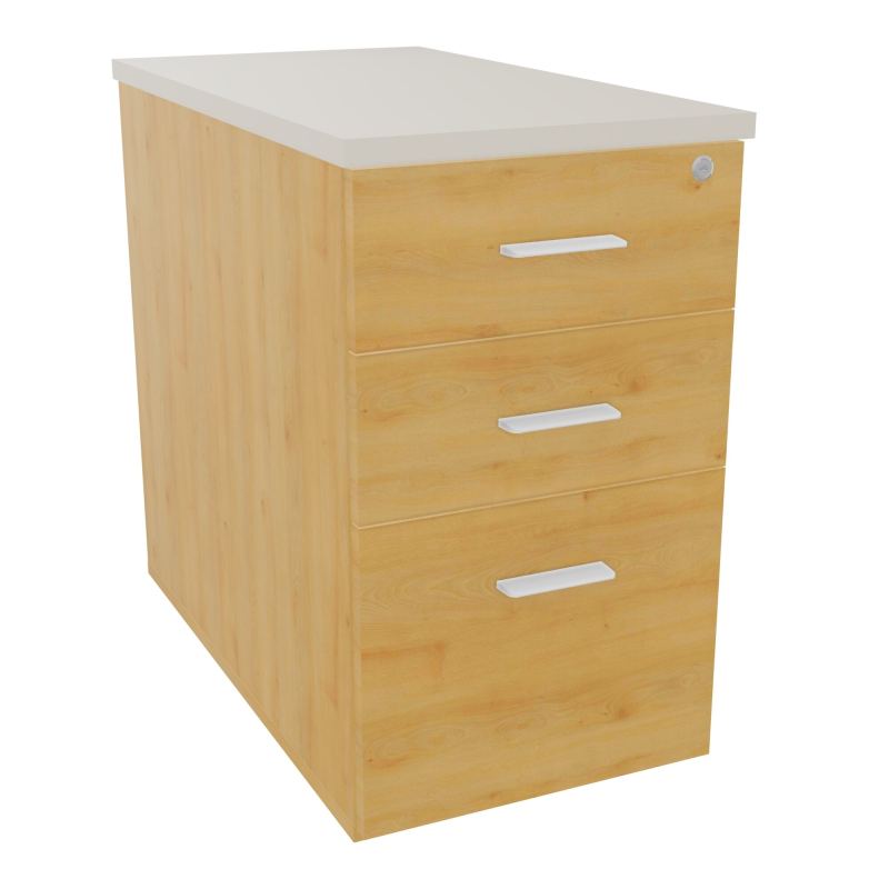 EXTENSION SUR CAISSON HAUTEUR P80XL43,2 cm - 3 TIROIRS DONT 1DS TOP EP25MM R5 N5 SO
