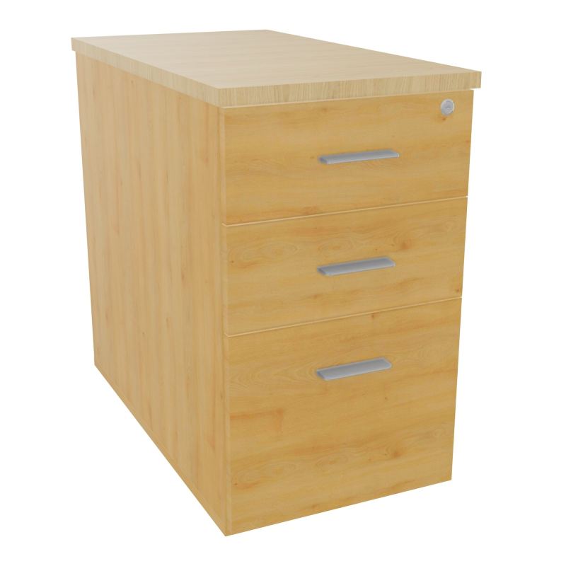 EXTENSION SUR CAISSON HAUTEUR P80XL43,2 cm - 3 TIROIRS DONT 1DS TOP EP25MM R5 R1 SB