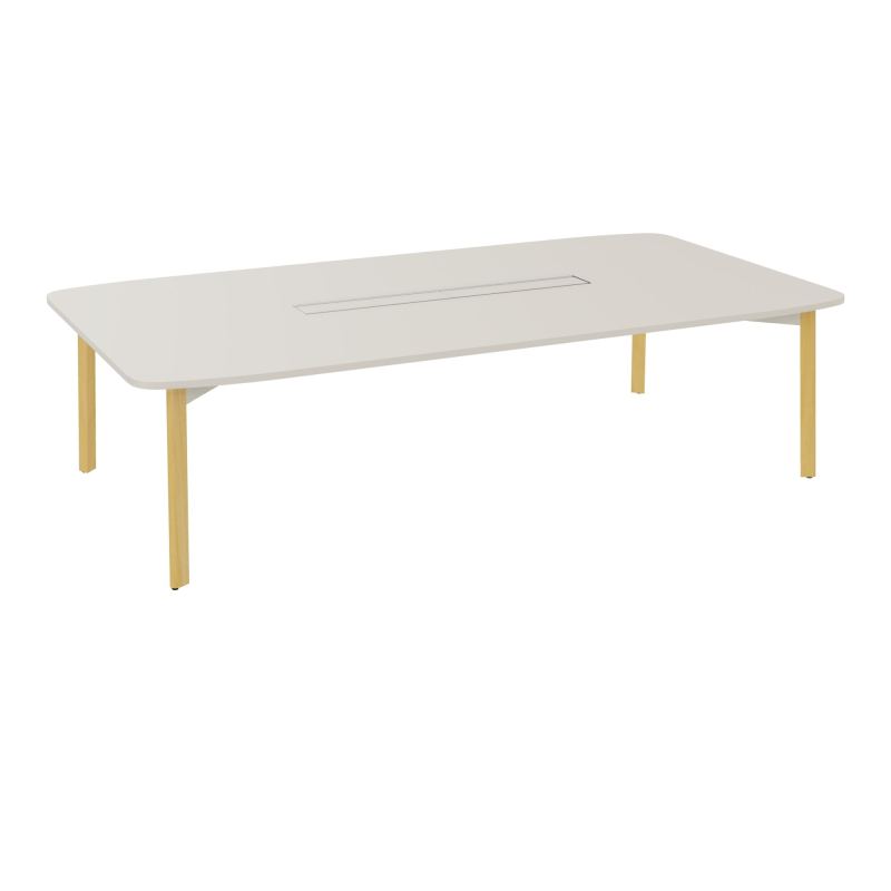 KARL TABLE REUNION MODULAIREL150XP280 4 PIEDS DT 1 ELECTRIFIE
