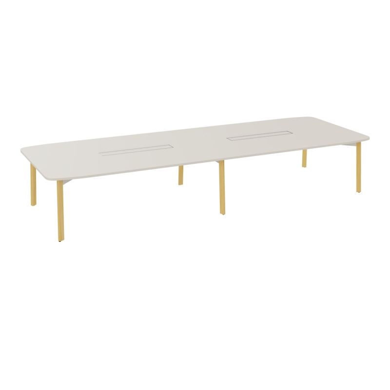 KARL TABLE REUNION MODULAIREL150XP420 6 PIEDS DT 1 ELECTRIFIE
