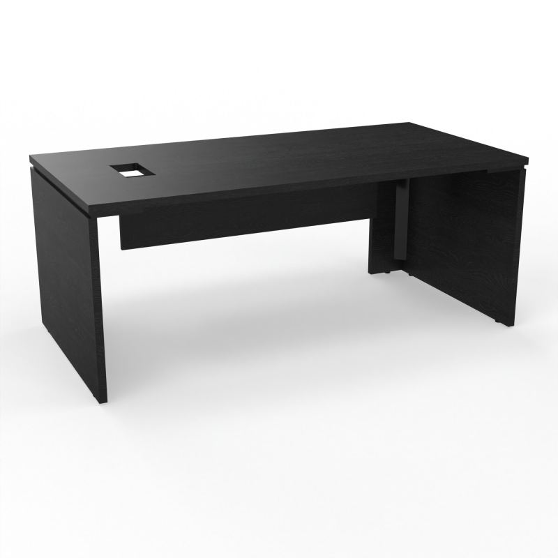 KARA BUREAU RECT. P90X180 DECOUPE TRAPPE+ PREPERCE OBT + GOULOTTE L120