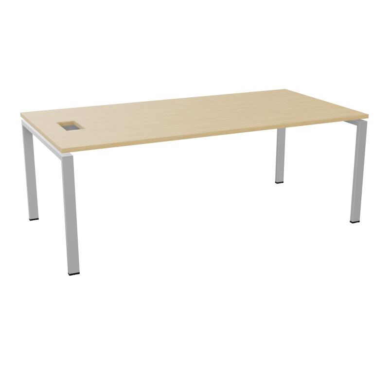 RIO BUREAU RECT. L200XP100CMPERCE TRAPPE LATERALE + GOULOTTEL30  R1 SA