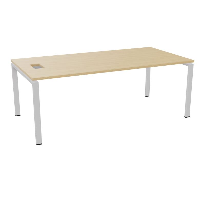 RIO BUREAU RECT. L200XP100CMPERCE TRAPPE LATERALE + GOULOTTEL30  R1 SD