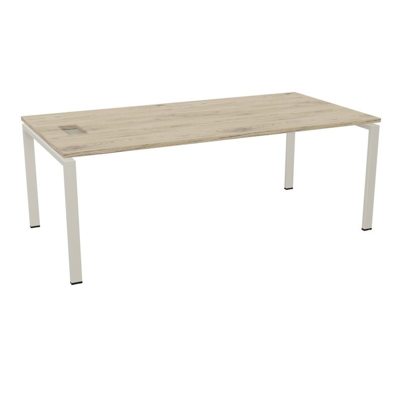 RIO BUREAU RECT. L200XP100CMPERCE TRAPPE LATERALE + GOULOTTEL30  R3 ZC