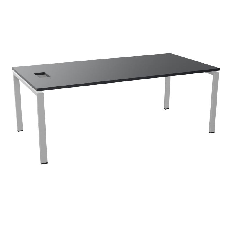 RIO BUREAU RECT. L200XP100CMPERCE TRAPPE LATERALE + GOULOTTEL30  R9 SA