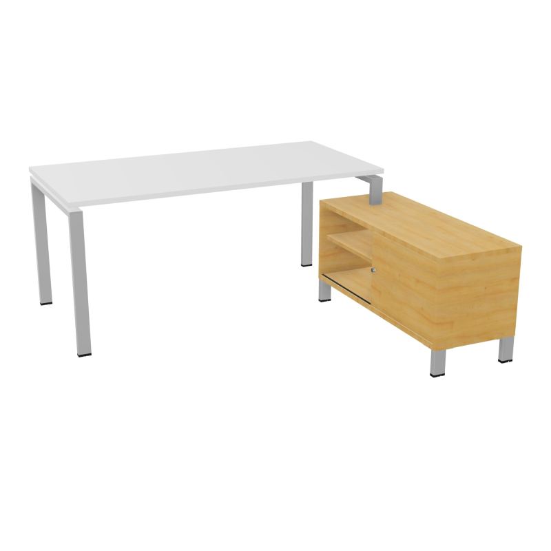 RIO BUREAU RECT. 178X168 PL 160X80 OBT + RET PORT A DROITE SIMPLE ACCES  MG SA R5